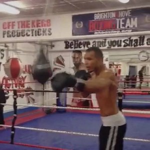 Floor to ceiling bag #TeamEubank | Chris Eubank Jr