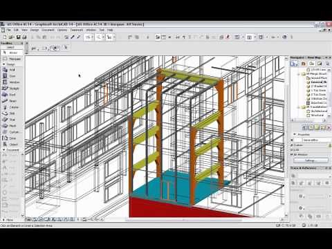 Importar un modelo estructural en ArchiCAD