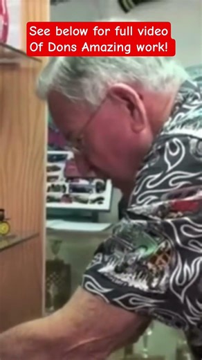 Don Emmons shows his amazing builds! #shorts #modelcars