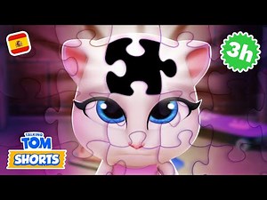 Piezas de rompecabezas perdidas | Cortos de Talking Tom | Compilación de dibujos animados