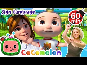 Yes Yes Playground Song | Cocomelon Nursery Rhymes | Learn ASL & Baby Sign Language for Kids