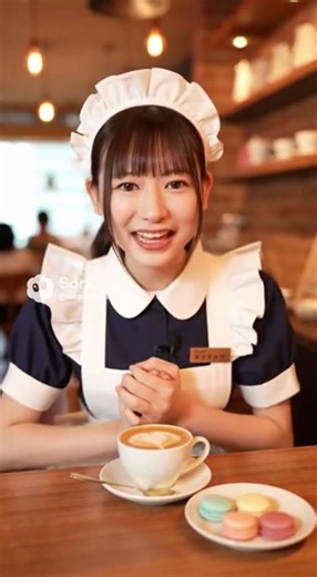 メイドカフェでチャンネル登録をお願いする4