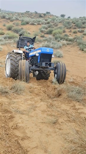 New Holland 3630 Special Edition Tractor Testing the power of gear capacity in sand | Farming Help