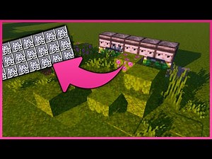 Automatische Knochenmehl Farm mit Moos bauen in Minecraft 1.21.