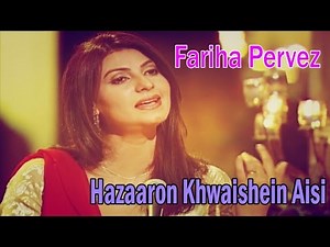 "Hazaaron Khwaishein Aisi" | Sad Song | Live Performance | Fariha Pervez