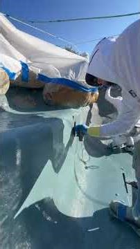 MIDNIGHT BLUE With a lot Of Detail satisfyingvideo... #Shorts #primetimepoolplastering