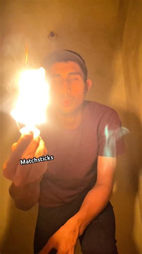 How Many Matchsticks Does It Take to Light a Dark Room? 🤯🔥#shorts #experiment