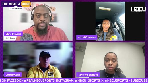 We've got a championship-quality edition of "The MEAC & More with Chris Stevens" featuring our special guests, the MEAC volleyball champion Coppin State Eagles: MEAC player of the year T.K. Stafford, Ahzhi Coleman and Coach Tim Walsh. We'll also recap the South Carolina State/Delaware State football championship game and more. | HBCU Sports