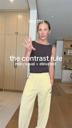 Style Yellow Pants Like a Pro: The Contrast Rule #styleover40 #styletips #styleadvice