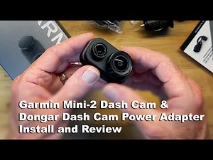 Garmin Mini 2 Dash Cam & Dongar Dash Cam Power Adapter Install in Honda Ridgeline & Review
