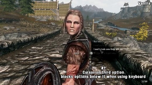 Better Dialogue Controls