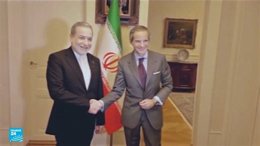 عراقجي يلتقي غروسي عشية جولة ثانية من المفاوضات الإيرانية -الأمريكية في جنيف #جنيف #عراقجي #غروسي https://go.france24.com/3qH📲 | فرانس 24 / FRANCE 24 Arabic