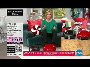 HoMedics 3 in 1 Pro Foot Massager with Heat