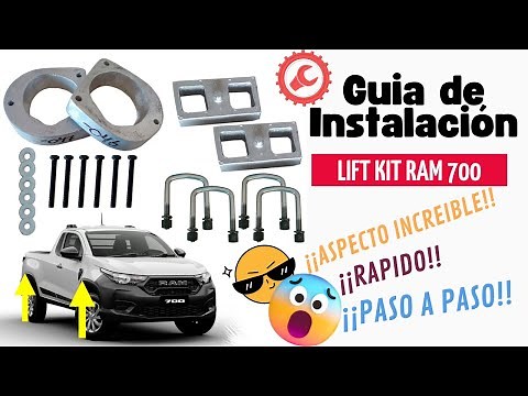 What would a RAM 700 look like with a Lift lift kit? Step by Step Installation Guide!!