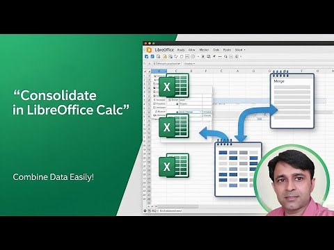 Data Consolidation in LibreOffice Calc Explained Step-by-Step (Tutorial 3)