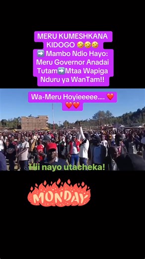 435K views · 10K reactions | Wana Meru haWataki unjinga one term 樂樂藍藍藍 | MC Destiny Ngugi | Facebook