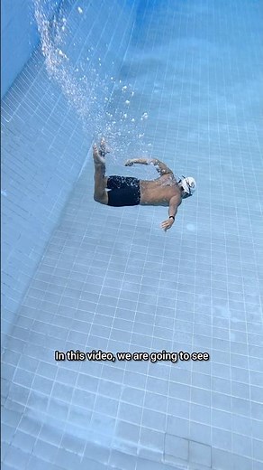 How to Go Underwater in Deep Water Using Simple Rule 🏊🏻 - Swimming Tips #swimming #swimmingtips