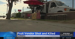 Fruit vendor fatally shot during armed robbery attempt in Gardena; investigation underway