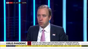47K views · 143 reactions | "If you are discouraging people from using this app, you are making it harder for us to fight this virus." Health Secretary Matt Hancock says the source code for the government's contact tracing app has been published to help dispel privacy concerns. Follow live: https://trib.al/5aDAin5 #AskTheHealthSecretary | Sky News | Facebook