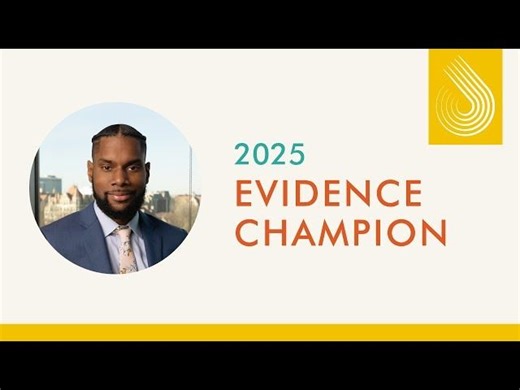 J-PAL North America | 2025 Evidence Champion: Damon Jones | Harris School of Public Policy at the University of Chicago