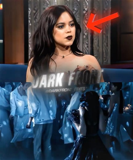 A Dança de Wandinha (Wednesday) 😍❤️ #wednesday #wednesdayedit #jennaortegawednesday