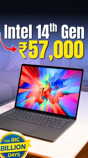 Acer Aspire 14 Intel Core 7 240H at ₹57,000 🤯 Flipkart Big Billion Days Sale 2026 #shorts