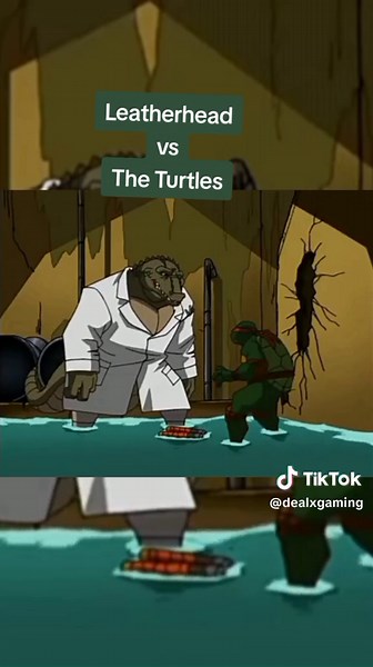 Leatherhead's Handbag Conflict with the Turtles