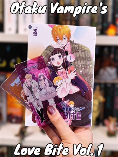 Ecco la nuova uscita @Star Comics Otaku Vampire's Love Bite 💜 Voi lo acquisterete? #otakuvampireslovebite #starcomics #mangalover #mangaaddicted #nuovomanga