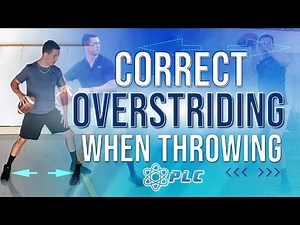 Quarterback Mechanics: Correct Overstriding When Throwing