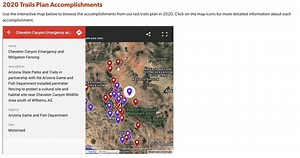 Trail lovers! We need your input on our 2025 Trails Plan, and you can make your voice heard just by taking to our Trails Plan survey at Surveyentrance.com/TrailsPublic4. Wondering what kind of trail projects can result out of your participation? Learn about them with our interactive map of trails projects from our last Trails Plan in 2020 at AZStateParks.com/2025-TrailsPlan. | Arizona State Parks