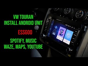 Install Android Multimedia VW TOURAN - #EssGoo AR7003 7 inch