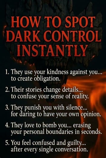 5 Signs You’re Being Controlled… And Didn’t Even Realize It.. #darkpsychology #viralvideo