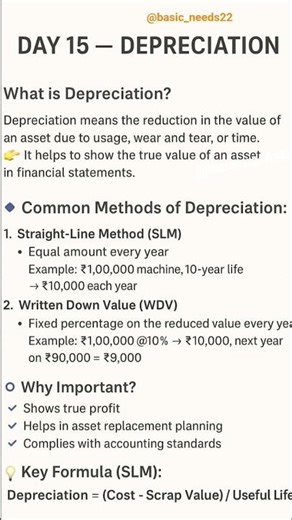 Depreciation