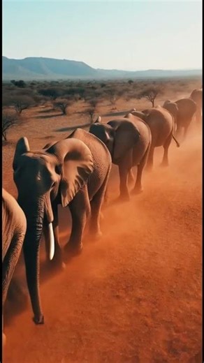 Wisdom of the Matriarch: How One Elephant Saved Them All When the Land Was Dry, Memory Survival