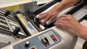 Baum 714 XLT paper folding machine