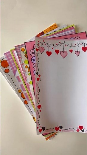 🌸Beautiful front page designs🌻 School project ideas. #frontpagedesign #schoolproject #borderdesign