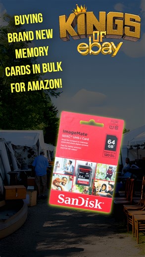 50K views · 502 reactions | Buying Brand New Memory Cards in Bulk for Amazon! #resellercommunity #resellerlife #vintageseller #thriftfinds #resellertips #reseller #ebay #ebayseller #ebaycommunity #smallbusiness #supportsmallbusiness #shoplocal #smallbusinessowner #entrepreneur #fleamarket #fleamarketfinds #vintagefinds #yardsale #garagesale #garagesalefinds #treasure #thrift #thriftstorefinds #thrifting #hustle #hustler #swapmeet #deals | Kings of eBay | Facebook