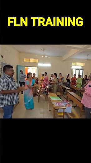 FLN training #inside the class room.