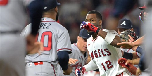 López, Soler both suspended 7 games after Braves-Angels fracas