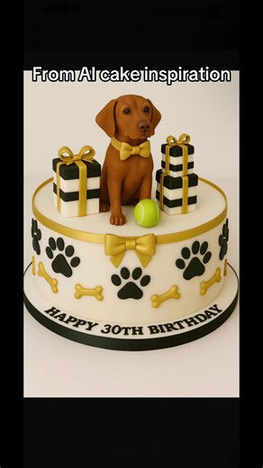 How do you think the cake turned out from my clients AI inspiration? #aicake #cakedesign #cakeart #cakedecorating #aiimage