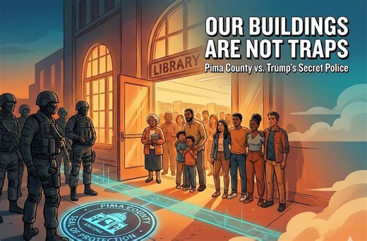 😷 "Textbook Authoritarianism": Pima County Moves to Unmask Trump's Immigration Gestapo