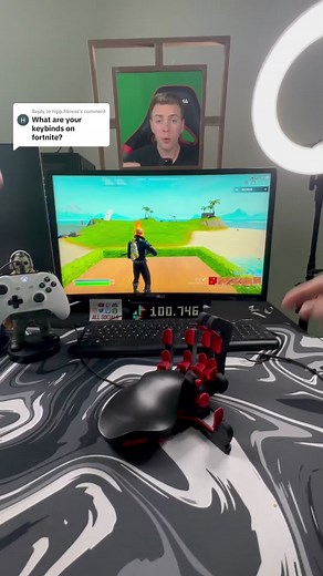 Replying to @hipp.fitness Here are my keybinds with the Azeron Keypad on Fortnite! #azeron #azeronkeypad #azeronkeyboard #azeroncyborg #gaming #videogames #gamer #streamer #twitch #weirdkeyboard #crazykeyboard #onehandkeyboard Azeron Keypad Azeron Keyboard Azeron Gaming Keypad One handed keyboard Crazy Keyboard Weird Keyboard