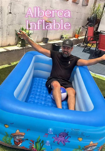 Alberca inflable ideal para este calor ☀️ — guía rápida y consejos