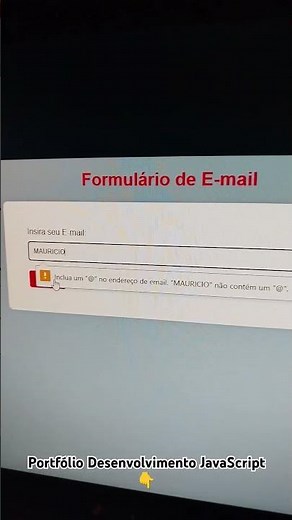 Desenvolvimento Em Java Script - Formulário de Email - Playcode.io