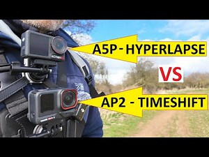 DJI Osmo Action 5 Pro vs Insta360 Ace Pro 2 - HYPERLAPSE vs TIMESHIFT Action Camera Comparison Video