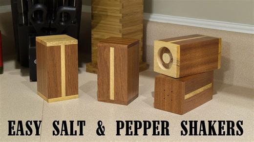 Easy Gift Project; Salt And Pepper Shakers - 215