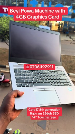 Hp Zbook 14u G6 Intel Core i7 8th generation 8gb ram 256gb SSD 14”Touchscreen 4gb Amd Radeon graphics Card face recognition backlit keyboard at only 1.5M UGX ☎️0706492911#viral #foryoupage #gaminglaptop