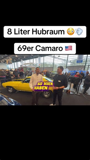 69 Camaro 8.0L V8, 500PS Handschalter! Interview Bremen Classic 2026 #Camaro #V8 #Oldtimer #MuscleCar #Bremen
