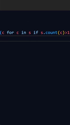 Find first repeated char using Python #coding #python #programming