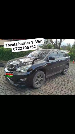 1.1K views | Toyota harrier 2008 2400cc 1.39m 0722705752 super clean buy and drive at motor consult Ridgway's | Motor Consult Services | Facebook